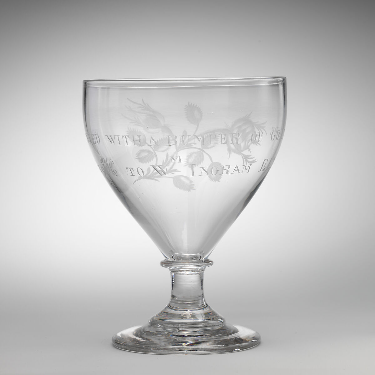 Rummer, Glass, British 