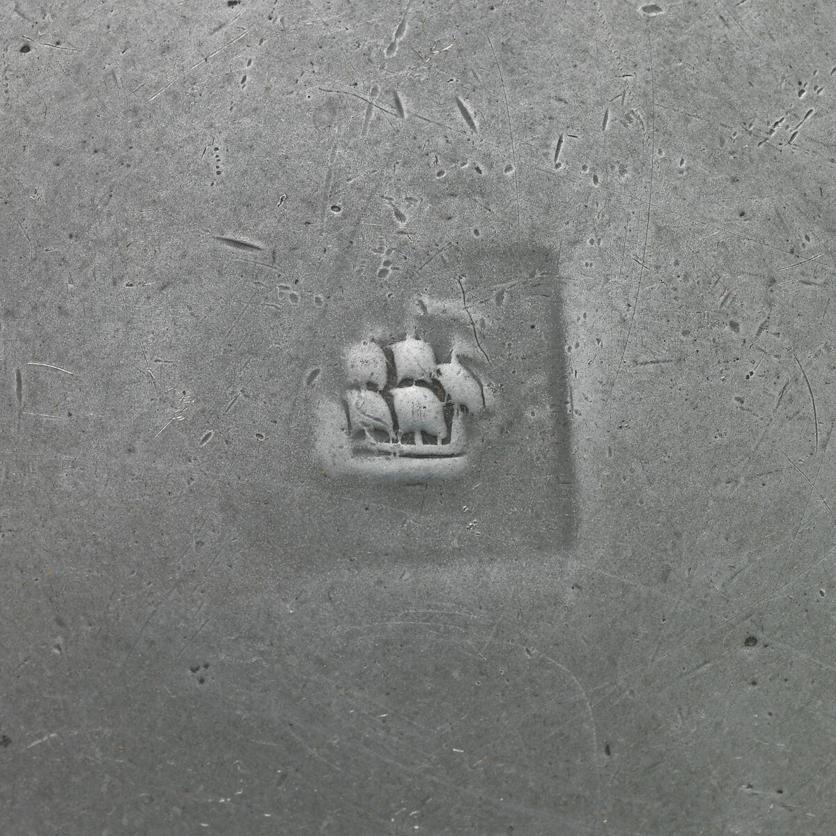 Basin, Stephen Maxwell (Scottish, active Glasgow, 1781–84), Pewter, Scottish