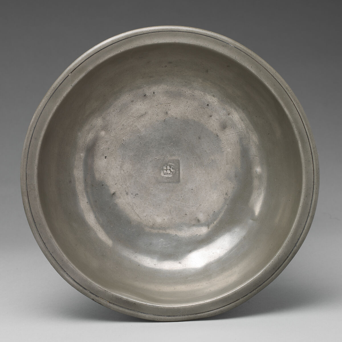 Basin, Stephen Maxwell (Scottish, active Glasgow, 1781–84), Pewter, Scottish 