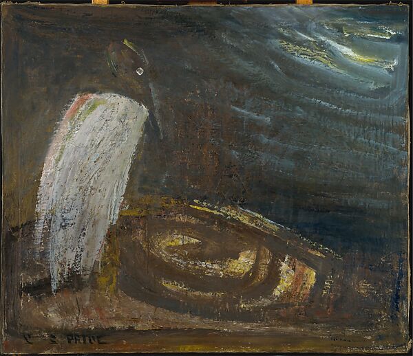 Bird by the Sea, Clayton S. Price (American, Bedford, Iowa 1874–1950 Portland, Oregon), Oil on canvas, American 