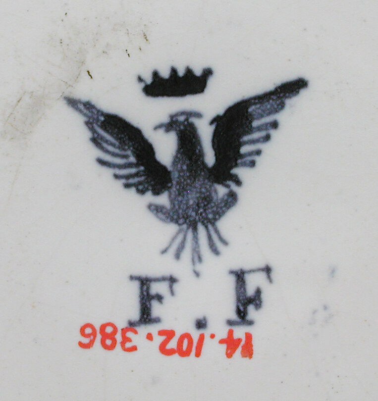 Plate, Ferniani Manufactory, Maiolica (tin-glazed earthenware), Italian, Faenza