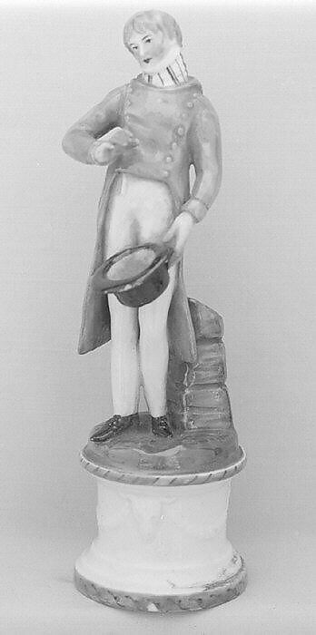Man, Hard-paste porcelain, Italian, Venice 