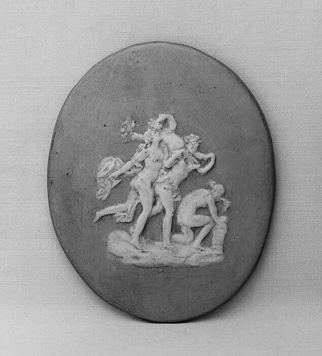 Medallion, Sèvres Manufactory (French, 1740–present), Porcelain, French, Sèvres 