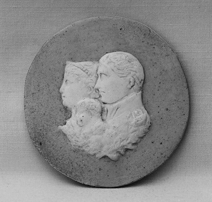 Medallion, Sèvres Manufactory (French, 1740–present), Ceramic, French, Sèvres 