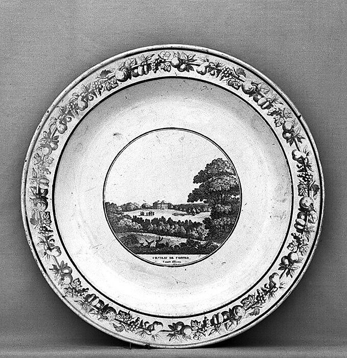 Stone, Coquerel et LeGros | Plate | French, Creil | The ...