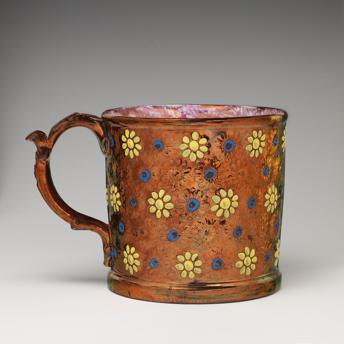 Mug, Possibly Durham Co., Pottery, British, Sunderland 