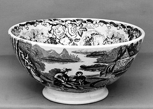 Bowl, P.  Regout &amp; Co. (Dutch, established Maastricht, 1836), Faience (tin-glazed earthenware), Dutch, Maastricht 