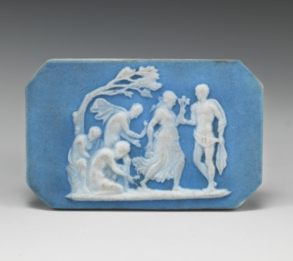 Plaque, Josiah Wedgwood (British, Burslem, Stoke-on-Trent 1730–1795 Burslem, Stoke-on-Trent), Jasperware, British, Staffordshire 