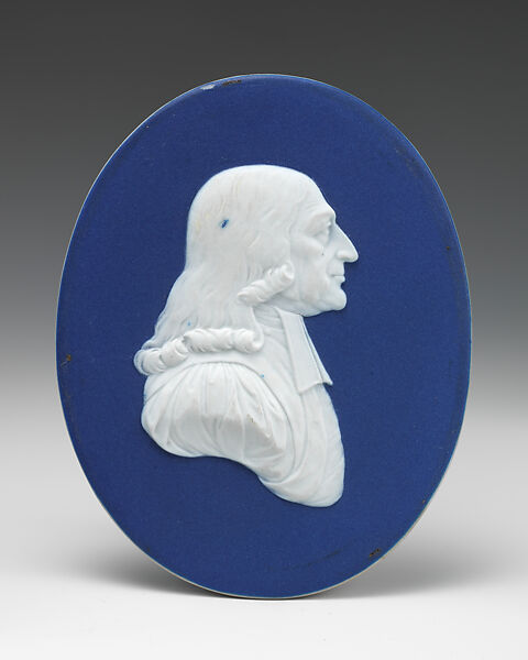 John Wesley, Josiah Wedgwood and Sons (British, Etruria, Staffordshire, 1759–present), Jasper dip, British, Staffordshire 