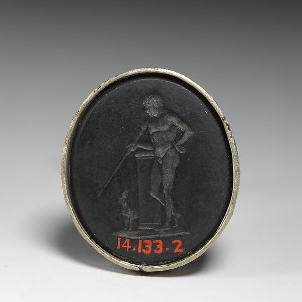 Intaglio, Wedgwood and Co., Basalt, British, Staffordshire 