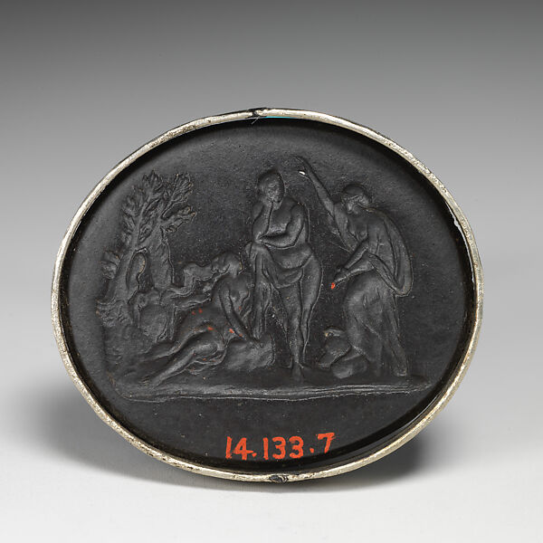 Intaglio, Wedgwood and Co., Basalt, British, Staffordshire 