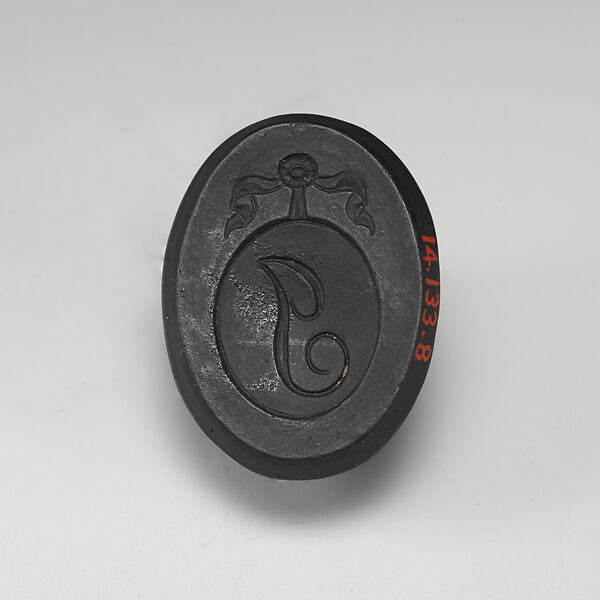 Intaglio seal, Wedgwood and Co., Basalt, British, Staffordshire