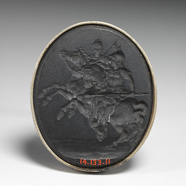 Intaglio, Wedgwood and Co., Basalt, British, Staffordshire 