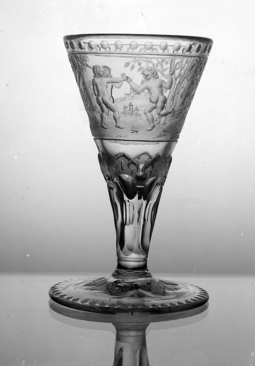 Wineglass, Glass, German, Potsdam 