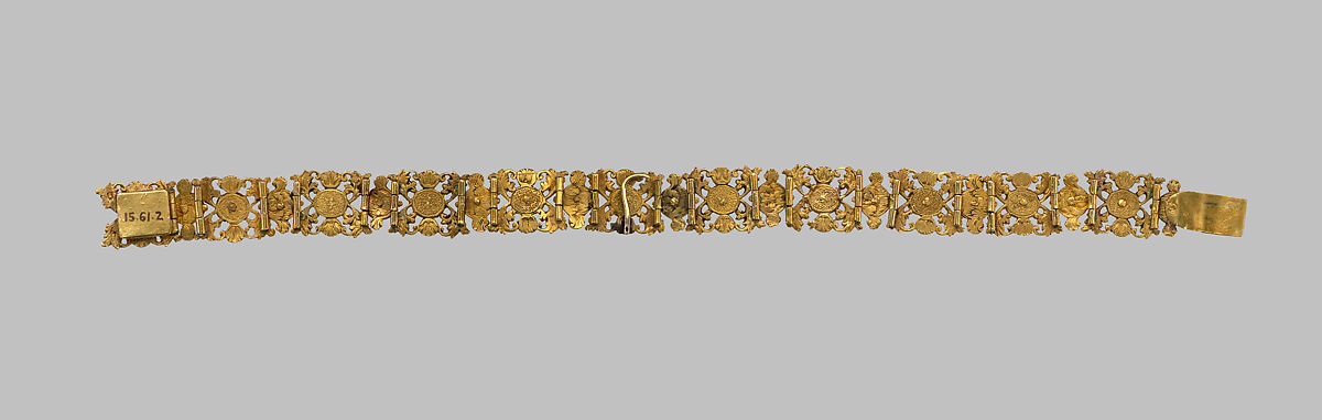 Bracelet, Gold, diamonds, Spanish