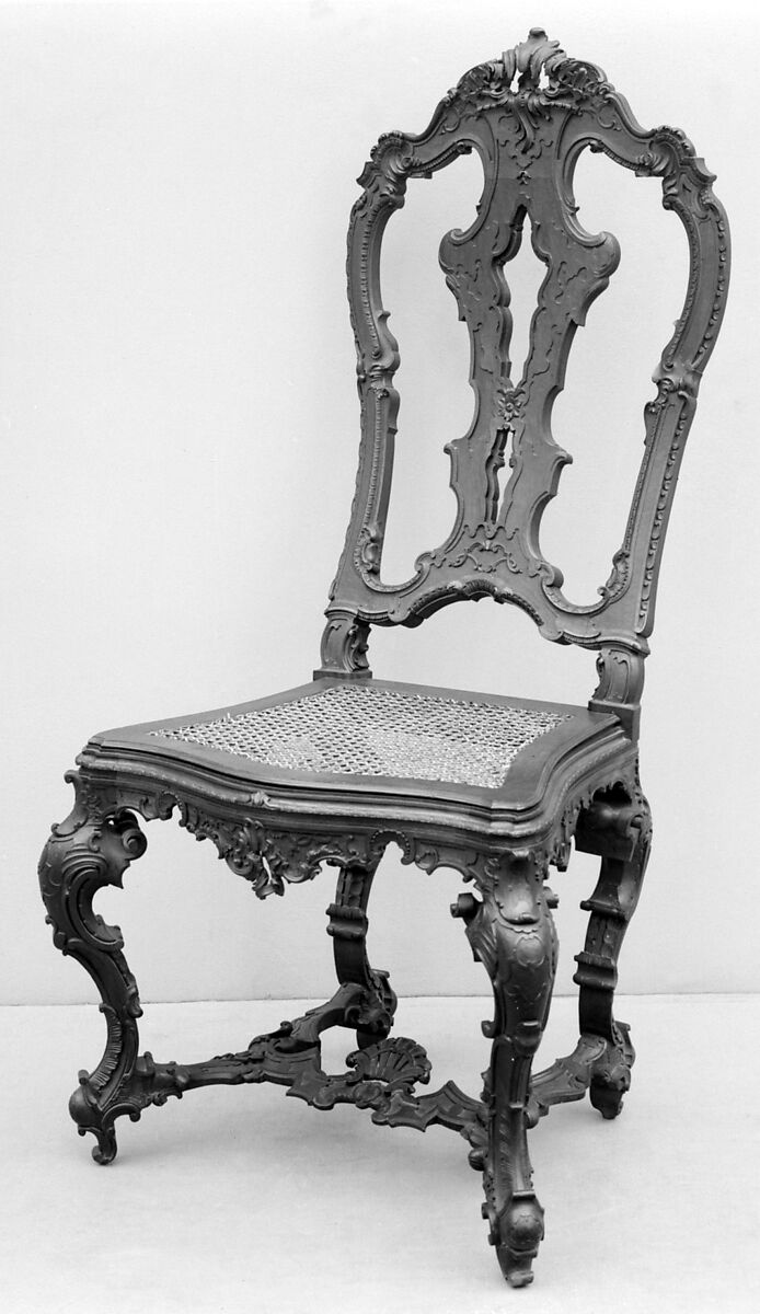 Chair, Pearwood, probably Italian, Venice 