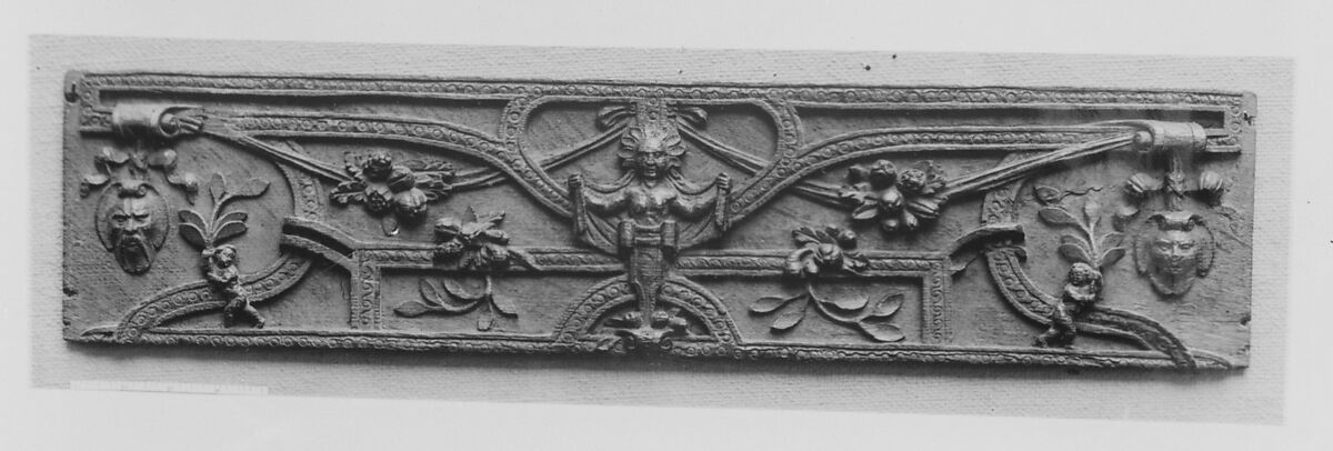 Panel, Carved oak, Dutch or Flemish or British