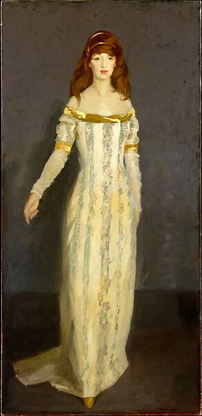 The Masquerade Dress, Robert Henri (American, Cincinnati, Ohio 1865–1929 New York), Oil on canvas, American 