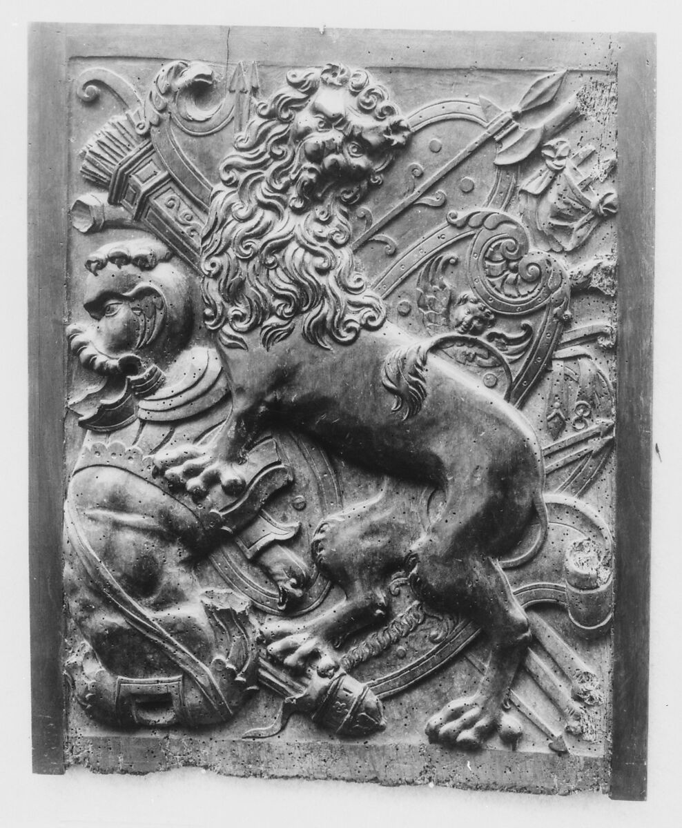 Panel, School of Jean Goujon (French, ca. 1510–ca. 1565 Bologna (?)), Carved walnut, French 