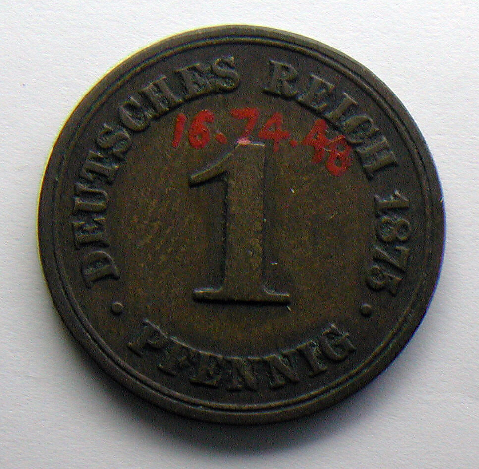 Coin, Bronze or copper, German
