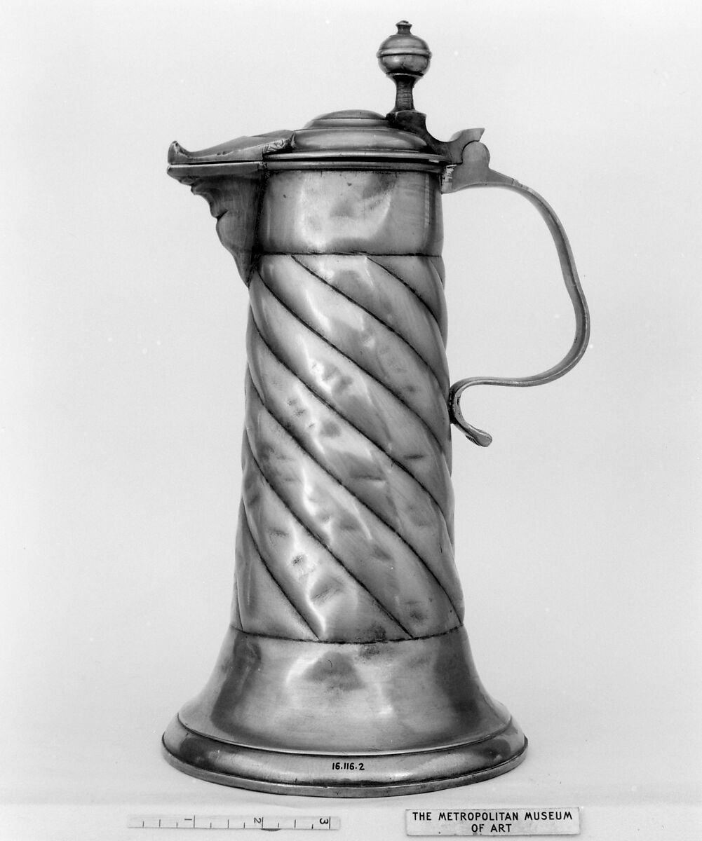 Tankard, Pewter, German 