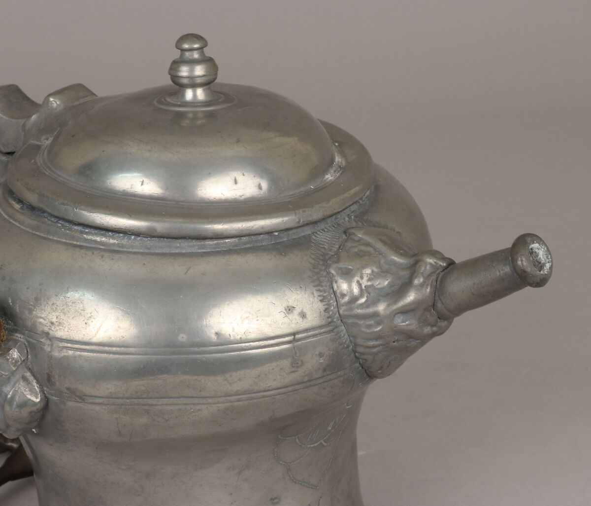 Biberon (sugerli), Pewter, Swiss