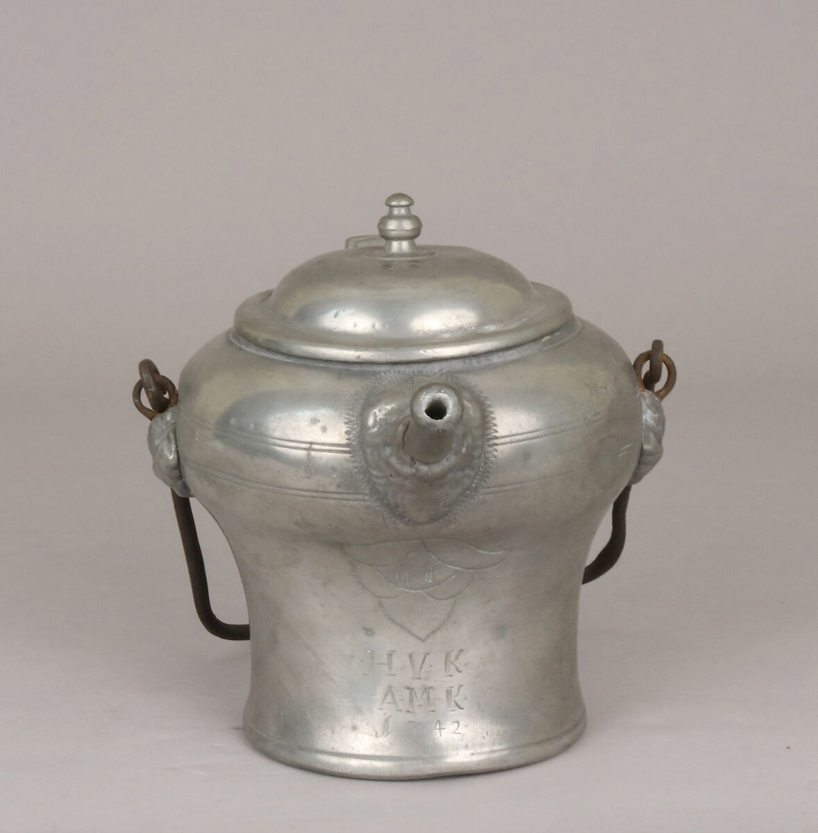 Biberon (sugerli), Pewter, Swiss