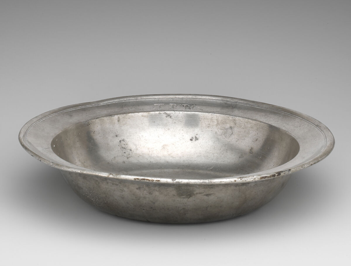 Bowl, Pewter, British or Scottish 