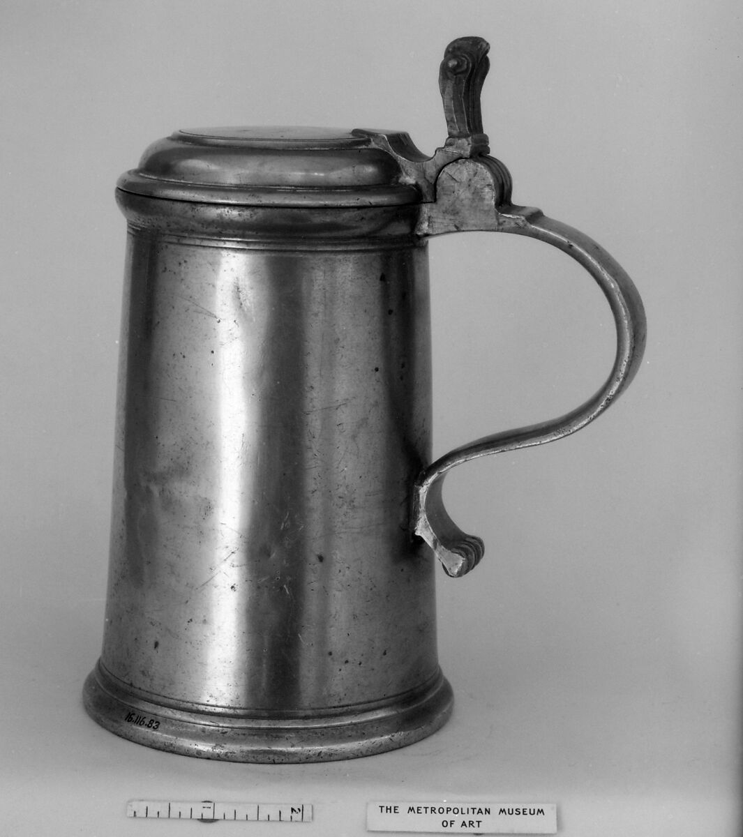 Tankard, Pewter, German 