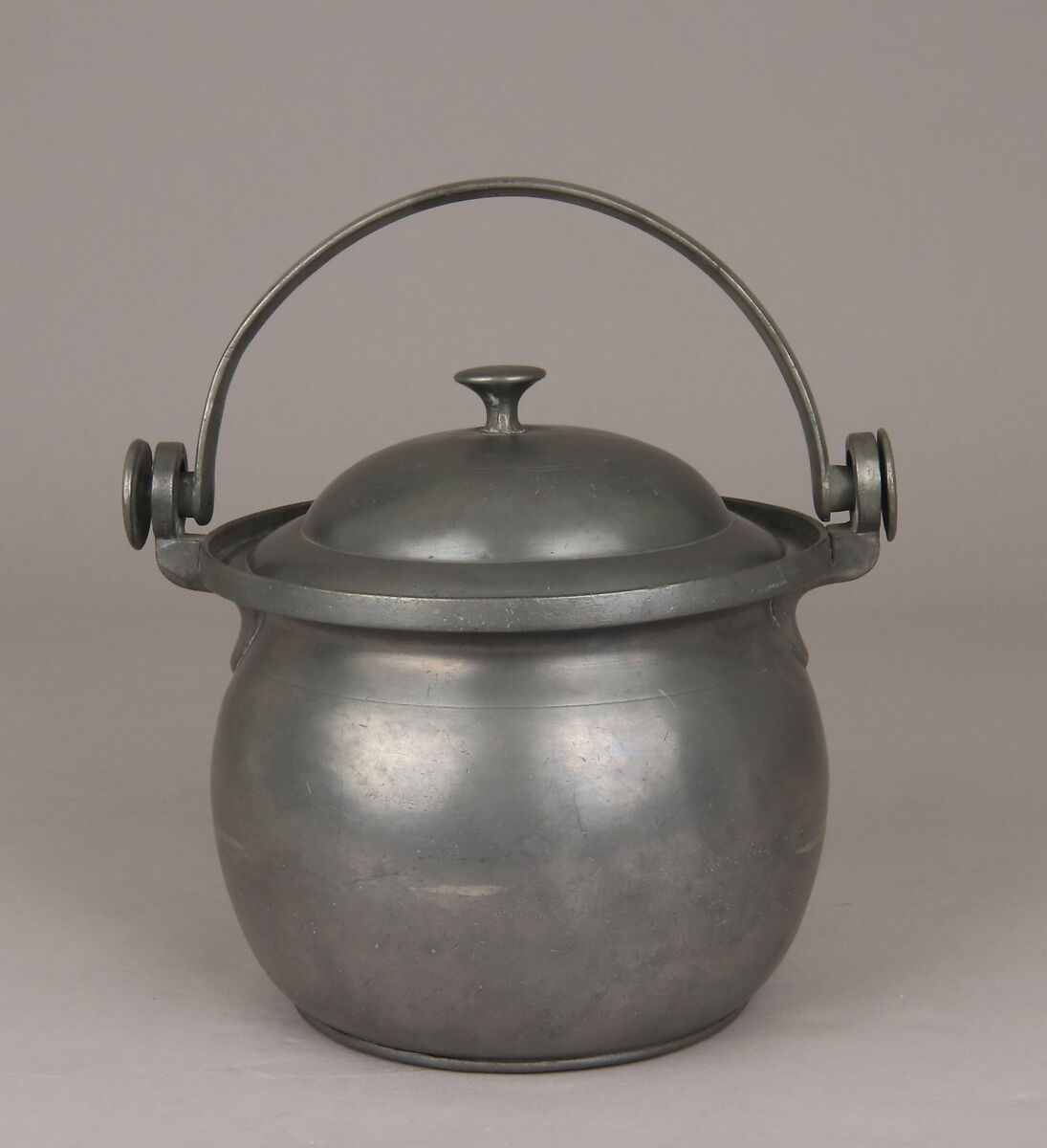 Dinner pail, Pewter, French 