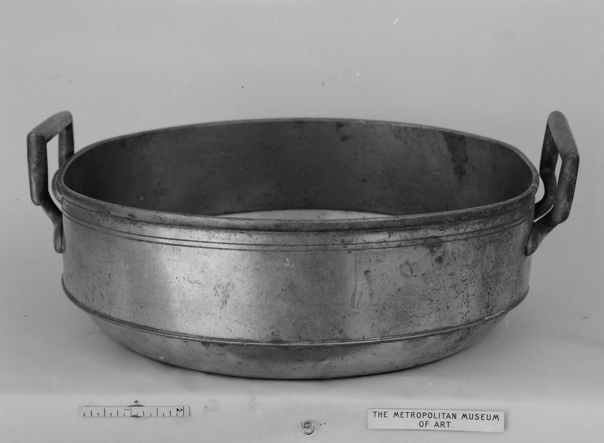 Pot, Pewter, possibly Flemish 