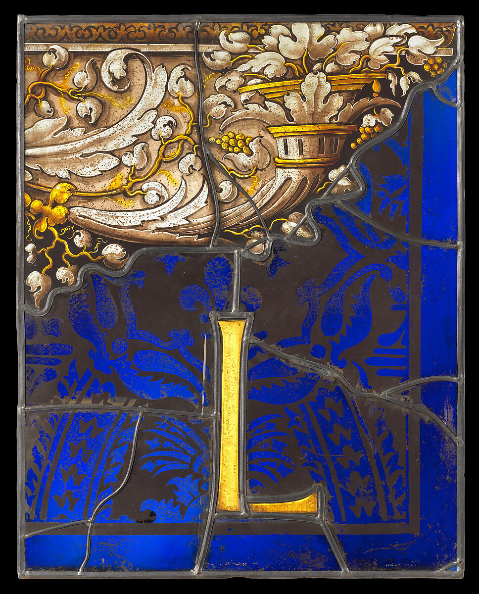 The Deluge, Valentin Bousch (French, active 1514–41, died 1541), Glass, painted and stained, French, Lorraine, Metz