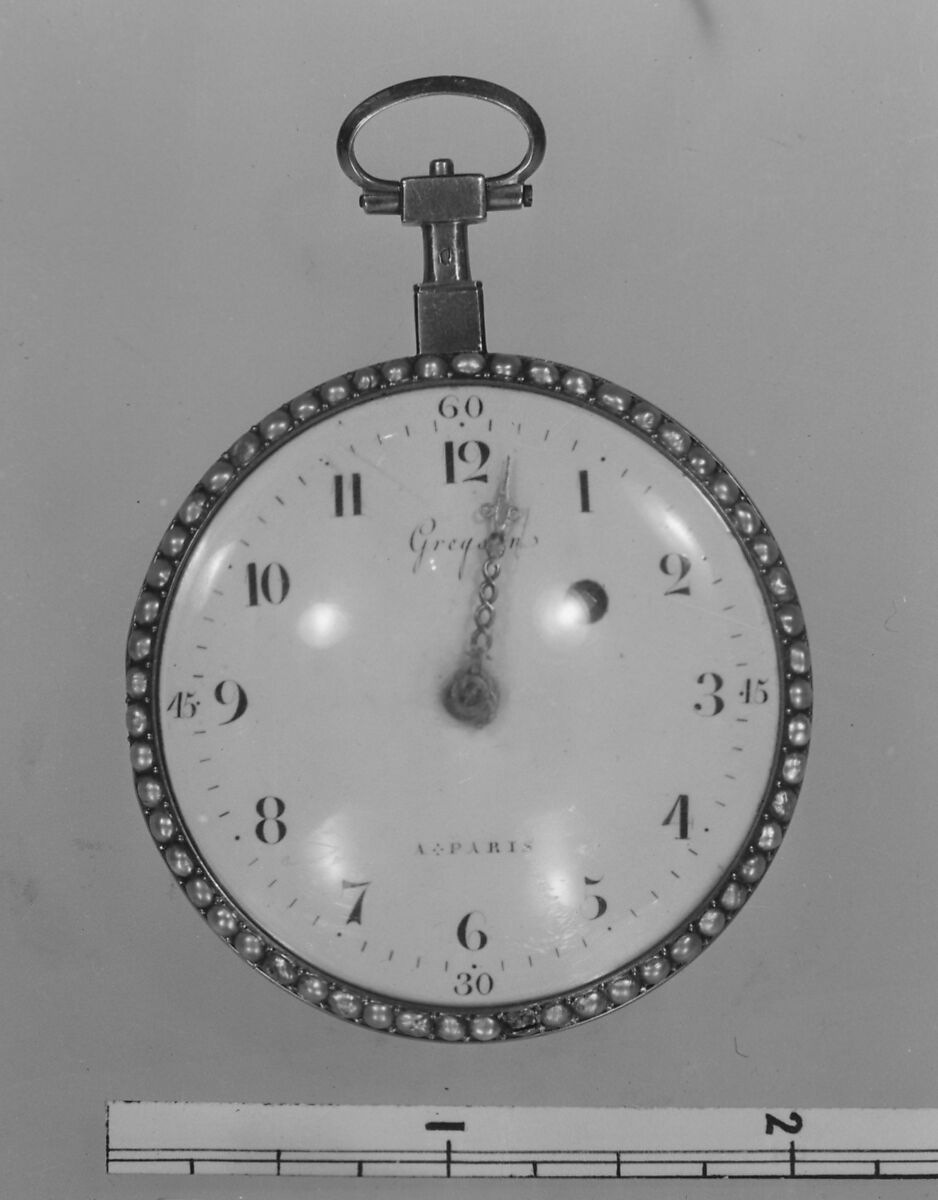 Watch, Watchmaker: Pierre Gregson (British, active Paris ca. 1778–90, active Geneva ca. 1795), Gold, painted enamel, French, Paris