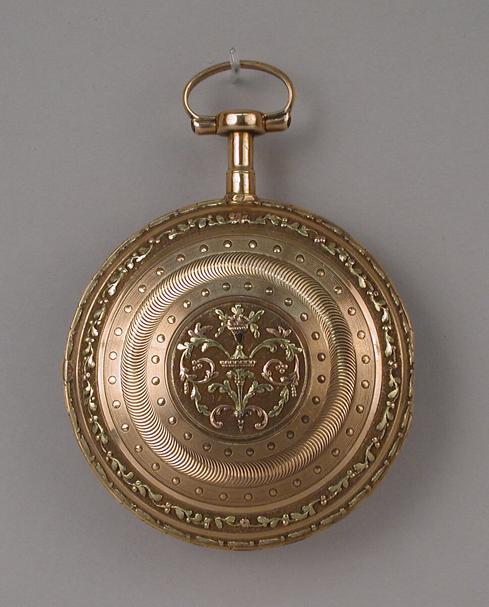 Watch, Probably by an imitator of Abraham-Louis Bréguet (Swiss, active Paris, 1747–1823), Gold, French, Paris 