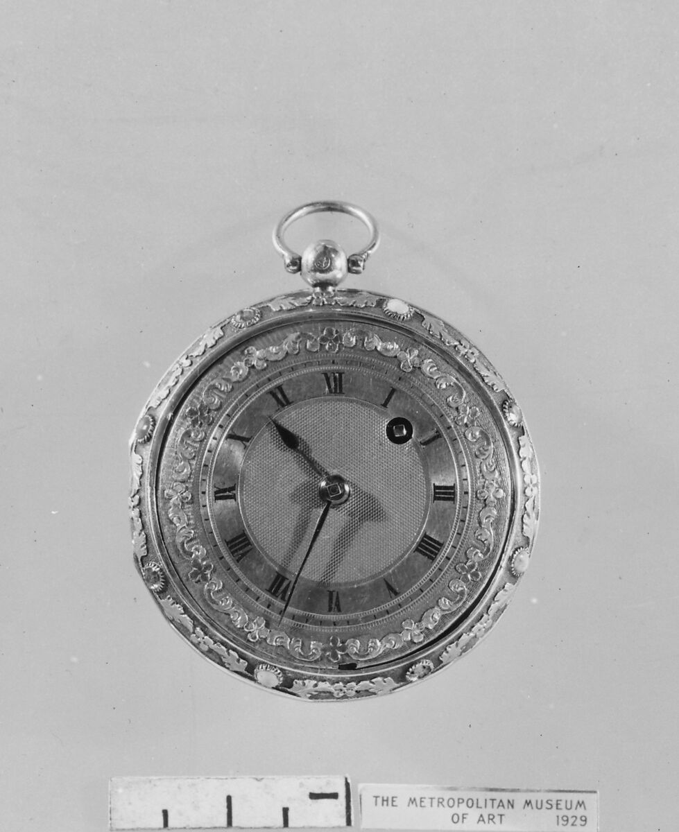 Watch, Gold, silver, rubies, turquoises, French