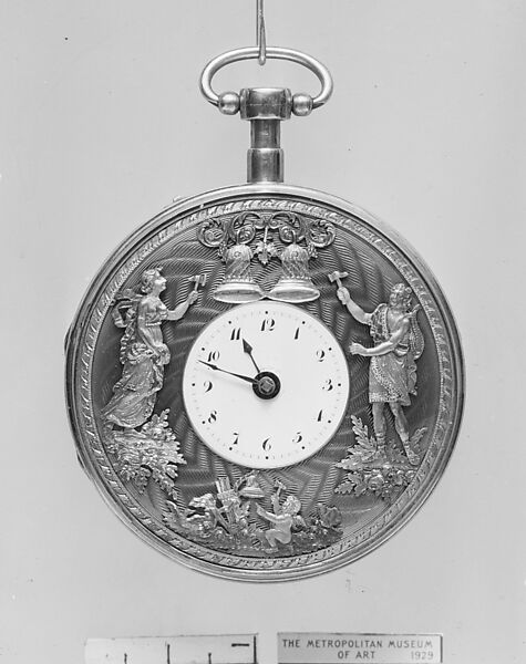 Repeating watch, Watchmaker: Courvoisier &amp; Co., Gold, enamel, Swiss, Geneva 