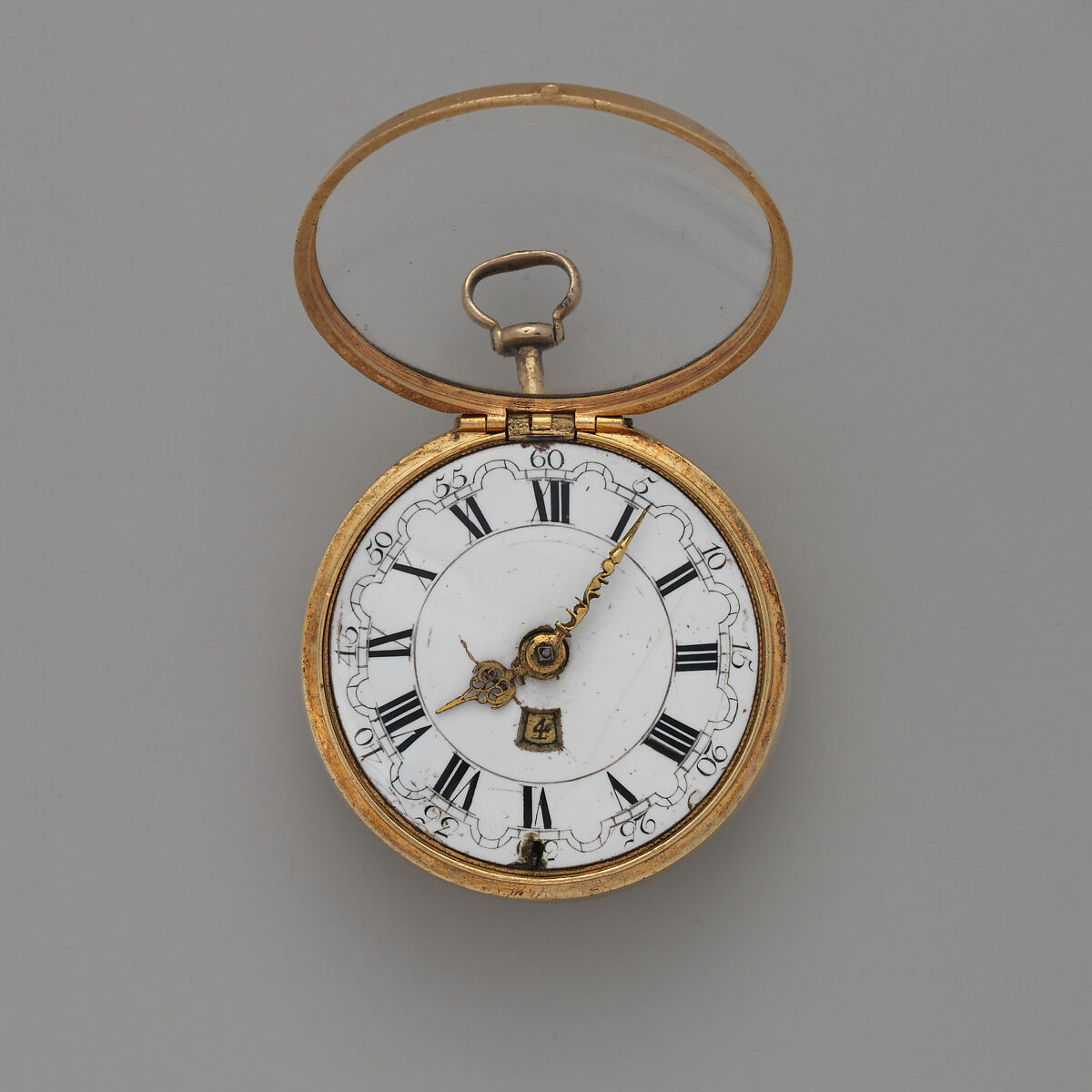 Watch, Watchmaker: John Wilter (British, active 1760–84), Silver gilt, painted enamel, British, London with Swiss, Geneva case