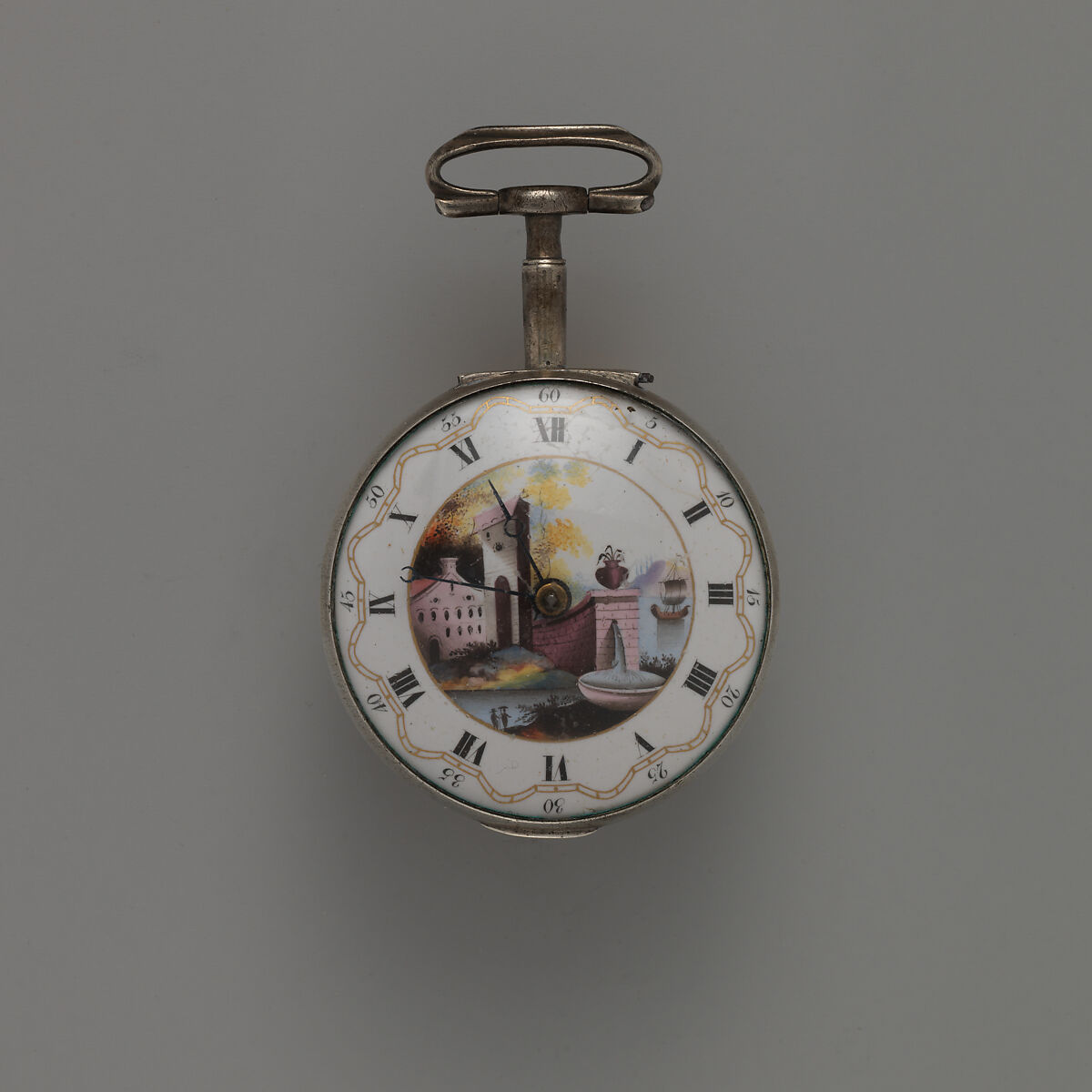 Watch, Watchmaker: J. Samson (1760–1796), Tortoiseshell, enamel, silver, gold, British, London