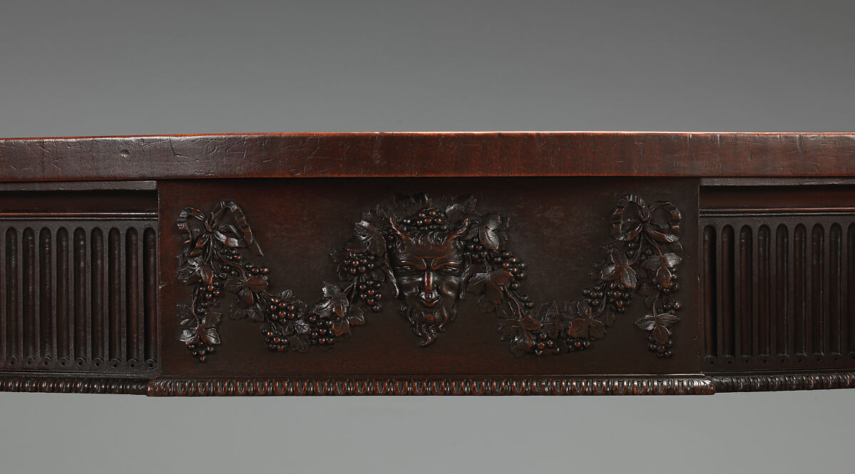 Side table, Mahogany, British