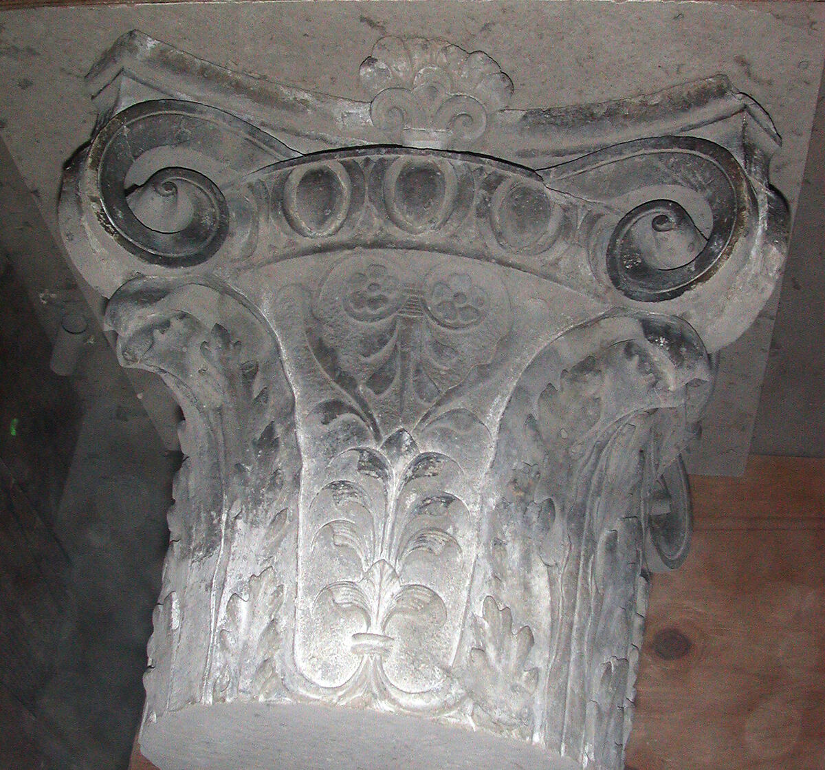 Capital, Botticino stone, Italian, Rome 