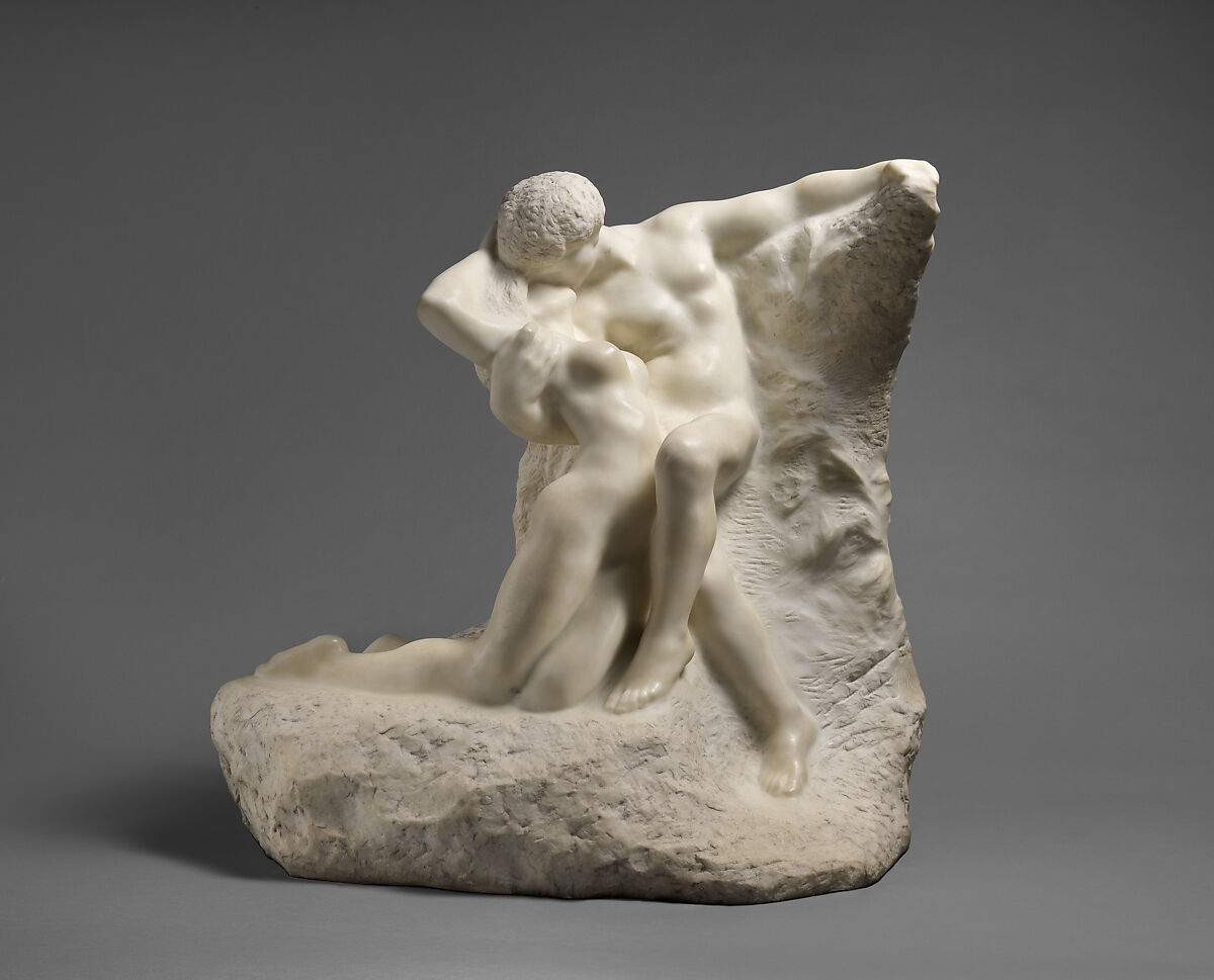 Eternal Spring, Auguste Rodin (French, Paris 1840–1917 Meudon), Marble, French 
