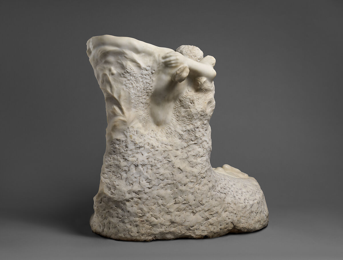 Eternal Spring, Auguste Rodin (French, Paris 1840–1917 Meudon), Marble, French