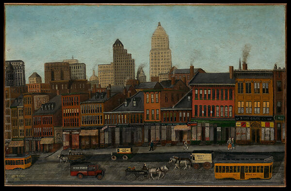 From My Studio Window, John Kane (America, West Calder, Scotland 1860–1934 Pittsburgh, Pennsylvania), Oil on canvas, American