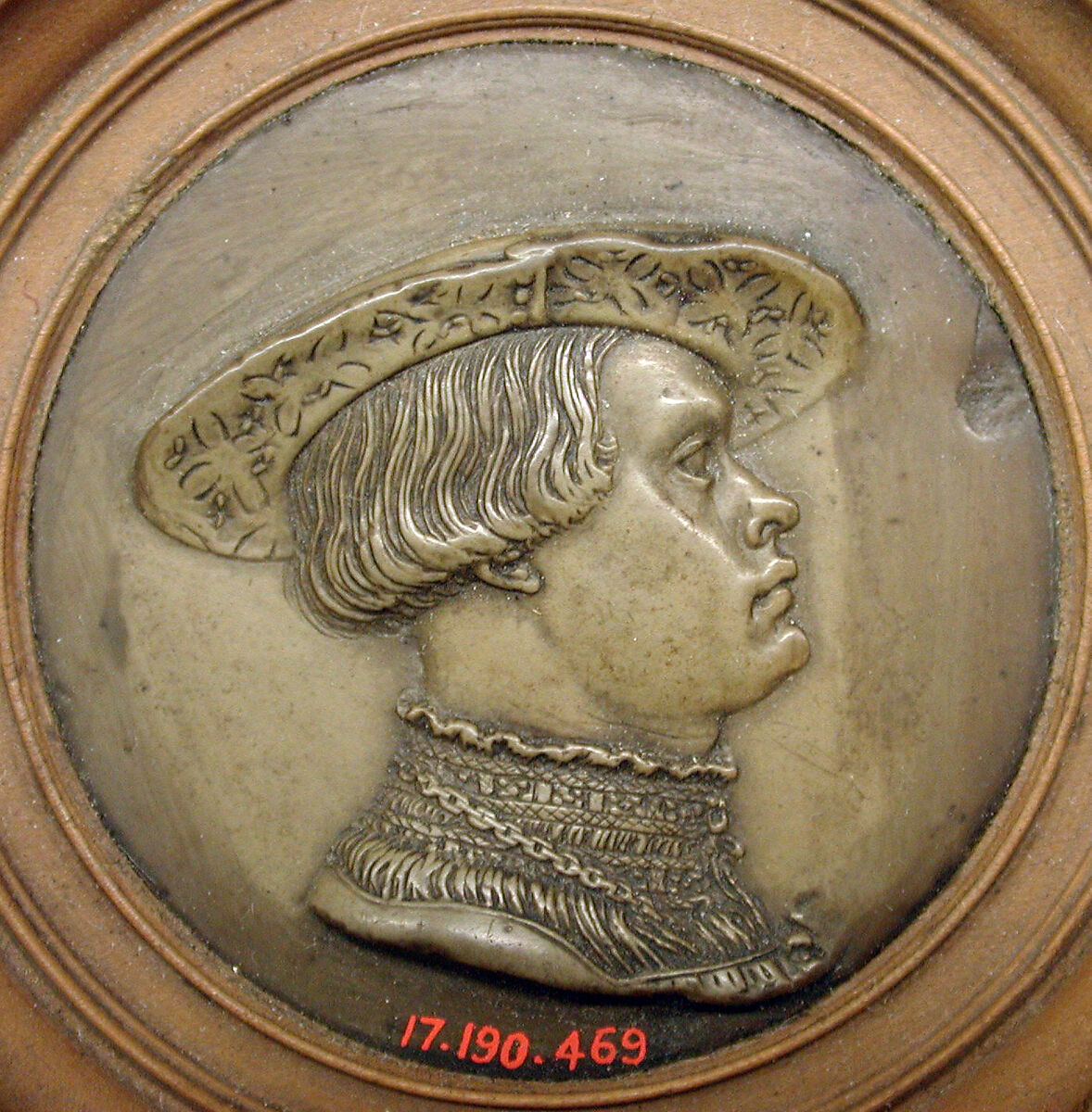 Bust of a young man, Honestone, German