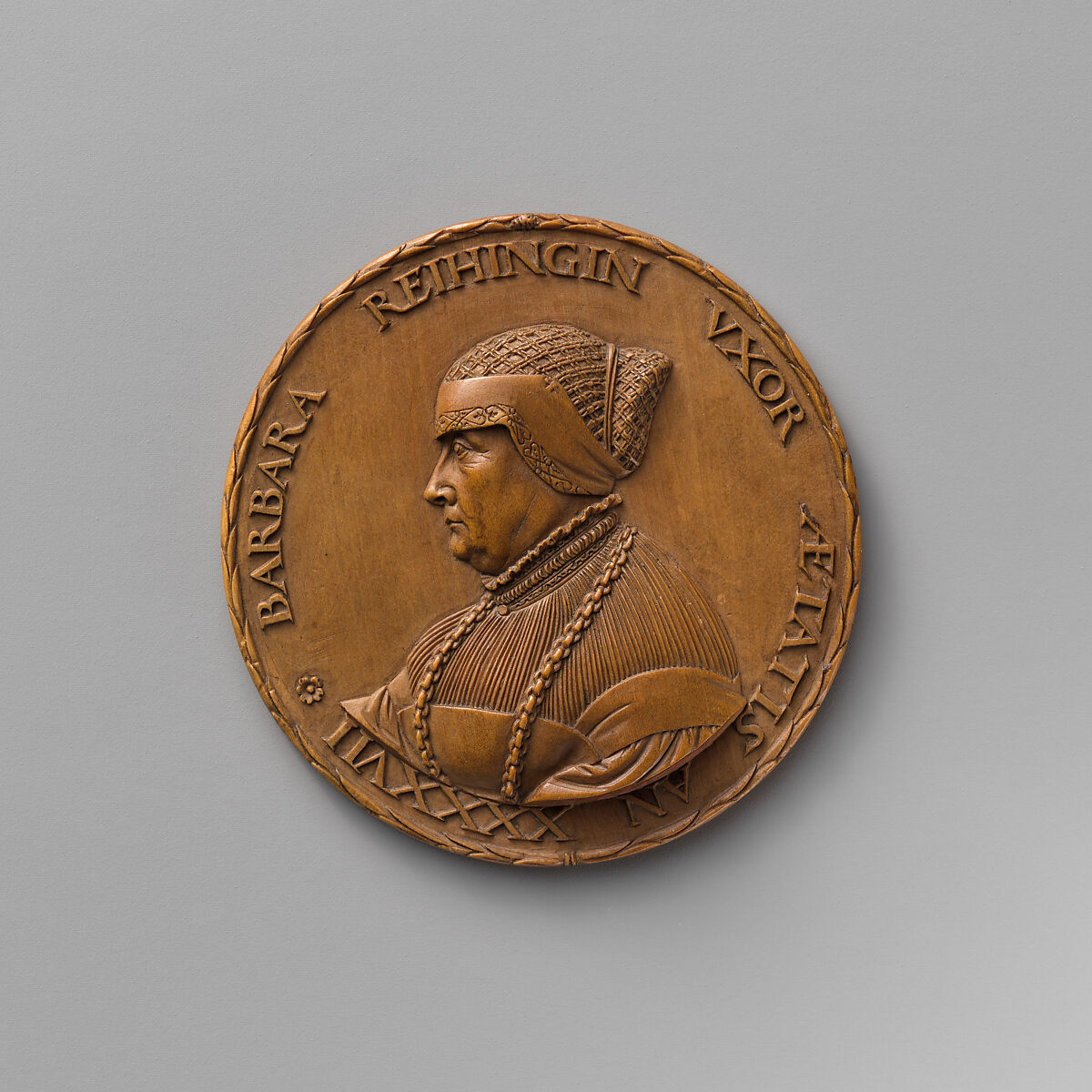 Barbara Reihing, Hans Kels the Younger (German, 1508/10–1565), Boxwood, German, Augsburg 