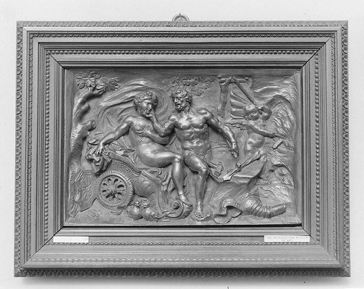 Venus and Vulcan, Workshop of Andrea Brustolon (Italian, Belluno 1662–1732 Belluno), Hardwood (probably boxwood), Italian