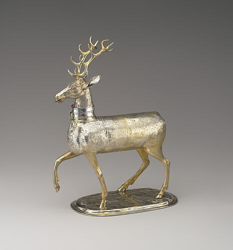Cup in the form of a stag
