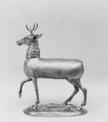 Cup in the form of a stag
