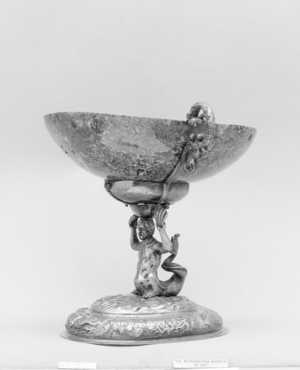 Cup, Silver gilt, agate, German, possibly Nuremberg 