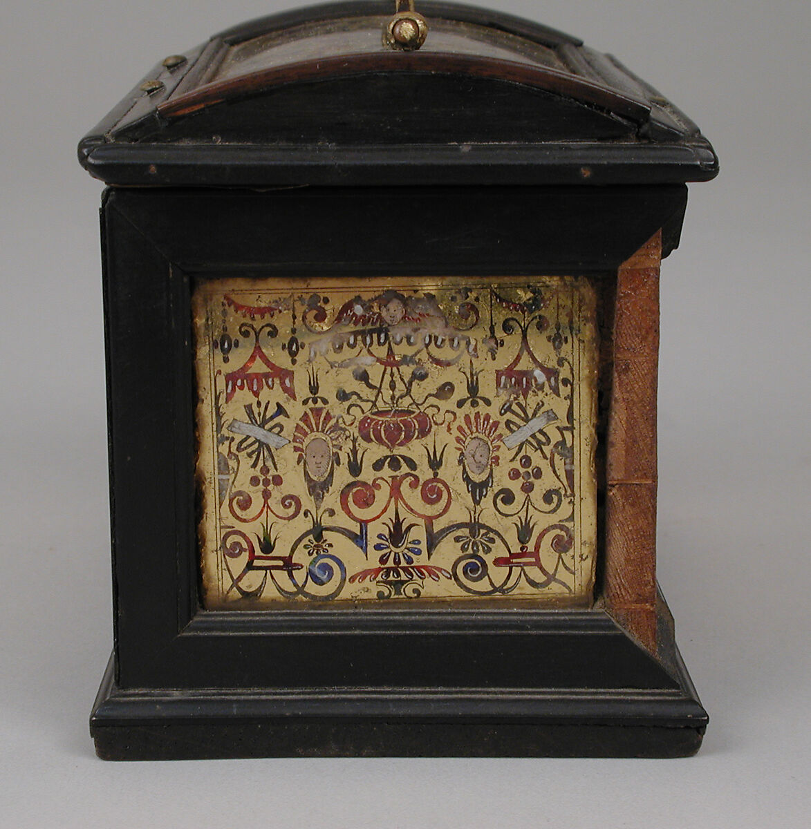 Casket, Verre églomisé, wood, metal gilt, German, Nuremberg